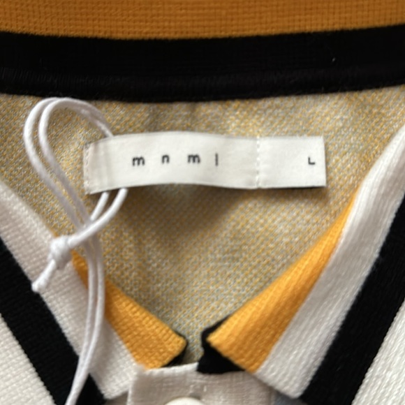 MNML striped polo shirt in size L - Picture 4 of 6